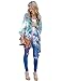 Fanala Women Printed Half Sleeve Chiffon Kimono Cardigan Coat Tops Blouse Loose Jacket?