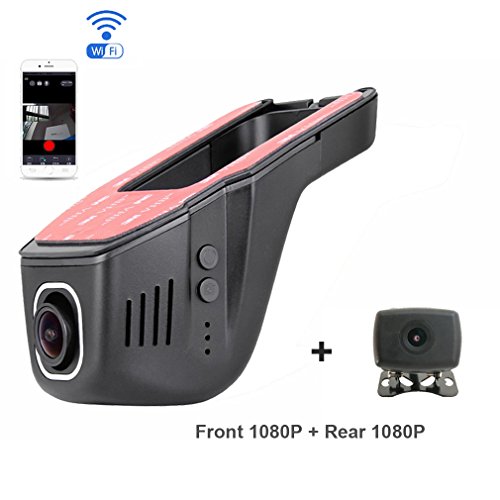 Click Here to See More Images ShiZhen Hidden Car DVR camera DUAL lens Camera Full HD 1080P auto Black box Dash cam video recorder