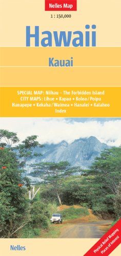 Hawaii: Kauai 1:150 000 Nelles (English, French and German Edition)