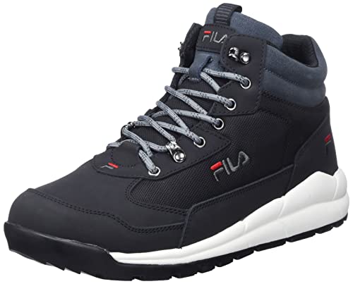 FILA Alpha, Botas de Moda Mujer, Black Castlerock, 43 EU