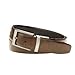 Dockers Men's Reversible Belt with Bronze-Tone Buckle