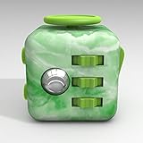 Gogopa Fidget Cube Toy for Relieves Stress & Anxiety (Jade Green, standard)