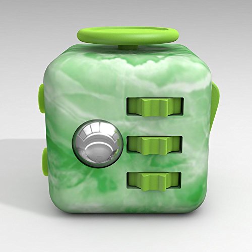 Gogopa Fidget Cube Toy for Relieves Stress & Anxiety (Jade Green, standard)
