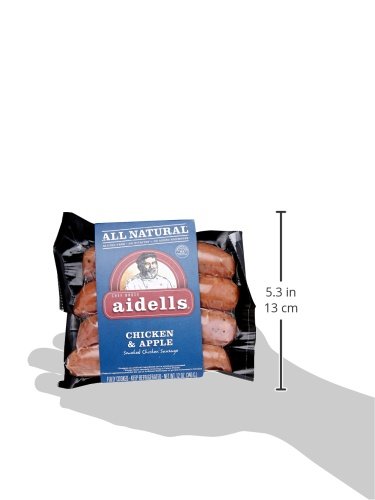 2 Aidells+Smoked+Chicken+Sausage+Cooked