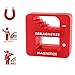 Katzco Precision Magnetizer and Demagnetizer -Pack - for Screwdrivers, Screws, Drill Bits, Sockets, Nuts, Bolts, Nails, Drivers, Wrenches, Tweezers, and Other Steel Tools (1 Pack, Red)