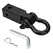 BETOOLL HW9113 2-Inch Shackle Tow Hitch Receiver Fits Jeep Wrangler and All Chevy/GMC, Ford, Dodge, Nissan, Toyota Truck 2" Receivers