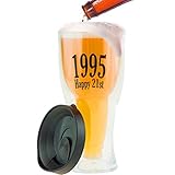 21st Birthday Beer Tumbler - Shatter Proof Insulated Glass