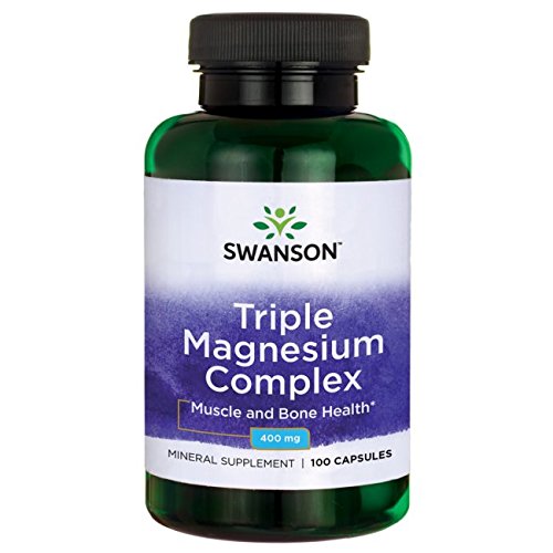 Swanson Triple Magnesium Complex 400 mg 100 Caps