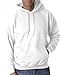 Hanes Comfortblend Pullover Hoodie Sweatshirt, L-White
