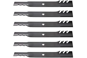 Oregon 6PK 595-605 G5 Gator Blades for 54" Husqvarna 532187254, 532187255