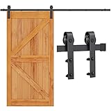 Yaheetech 8Ft Heavy Duty Sliding Barn Door Hardware