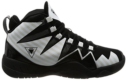 AND1 Mens Boom Basketball Sneakers Shoes Casual Black