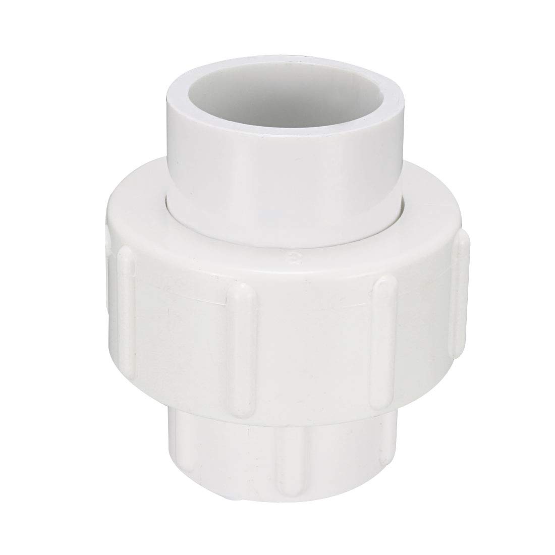 sourcing map 25mm Slip x 25mm Slip Metric PVC Pipe Fitting Union Solvent Socket Quick Connector