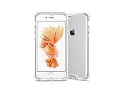 iPhone 7 Case Cover - Noot Products Basic Clear Hard Back with Soft TPU Gel Bumper - Clear