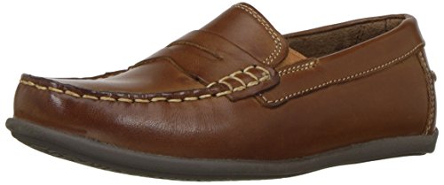 Florsheim Kids Boys' Jasper Driver Jr, Saddle Tan, 10 M US Toddler