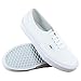 VANS Unisex Authentic True White Canvas VN000EE3W00 Mens 7, Womens 8.5