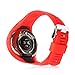 kwmobile Watch Band Compatible with Polar M200 - Watch Band Replacement Silicone Strap - Red