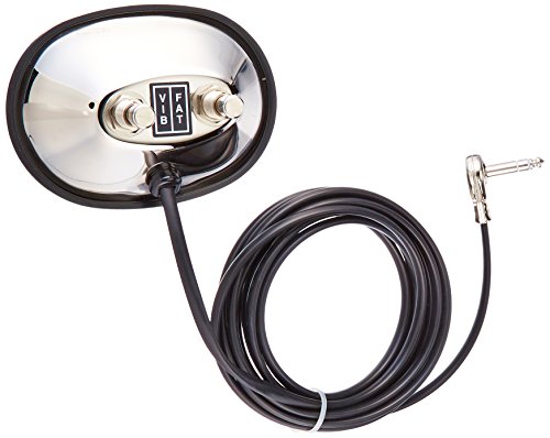 Fender 2-Button Footswitch: Vibrato/Fat On/off with 1/4-Inch Jack