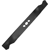 2105300125A Lawn Mower Blade, 20 Inch Oval Center Hole Mower Blade | Fits for Hyper Tough Murray Oregon Daye, Replaces 101000001 355‑101, Fit MNA152505 MNA152701 MNA152516
