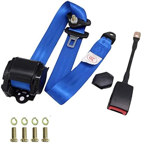 Amazon Co Jp 3ポイントシート安全ベルトユニバーサル調整可能な格納式自動車車シングルダブルシート車ベルト用ハーネスキット ホーム キッチン