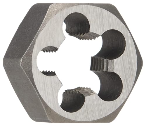 Drill America DWTSMH19X1.5 m19 X 1.5 Carbon Steel Hex Rethreading Die, DWT Series