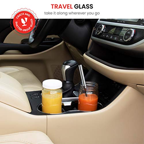 2 Drinking+BPA+Free+Airtight+Smoothies+Beverages