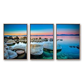 3 Piece Framed Canvas Wall Art for...