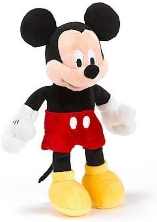 Disney Mickey Mouse 8 Inch Soft Plush Bean Bag Toy (20cm)