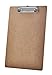 Acrimet Clipboard Letter Size A4 (13” x 9 1/16”) Low Profile Clip (Hardboard) (6 Pack)
