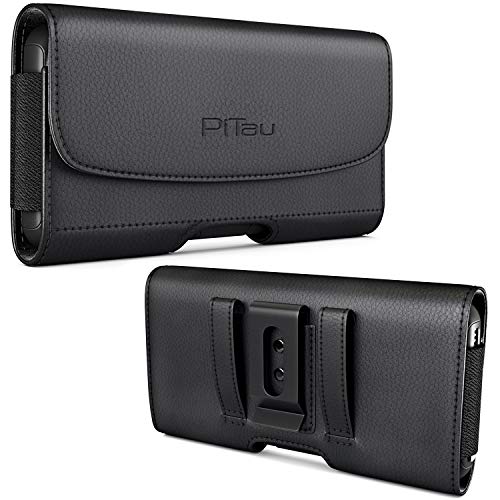 PiTau Belt Holster for iPhone 13 Pro, 13, iPhone 12 Pro, 12, iPhone 11, XR Premium Cell Phone
