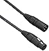 D'Addario XLR Cable - XLR Microphone Cable - XLR Male to XLR Female - Classic Series Balanced Mic Cable - 10 Feet/3.05 Meters - 1 Pack