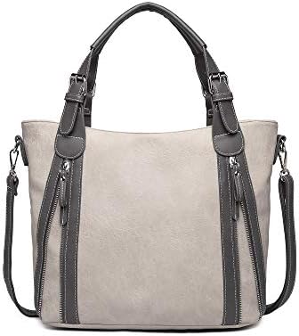 Gussio Basic 120912 2-Way Tote with Shoulder Strap, Fits A4, Commuting Bag, Zipper, Women’s, PU Leather, Adult