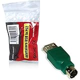 Adattatore PS2 To USB Per Tastiera E Mouse - Convertitore Verde - Foto 12