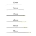 30 Count Assorted Hand Sewing Needles Per Pack, Total 4 Pack
