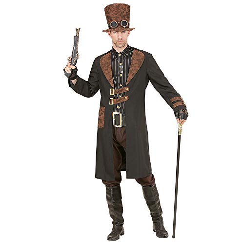 Widmann Steampunk Men's Costume Brown/Black Kuwait Ubuy