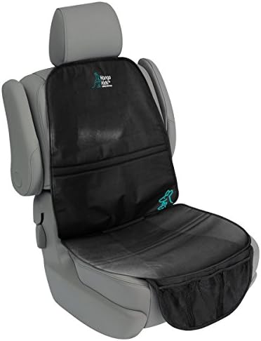 Universal Car Seat Protector - Extremely Durable with Non-Slip Backing - Increased Safety for your Child.Leak-proof to Protect against Spills.BONUS baby changing mat.