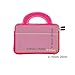 Xcivi 7-8 Inch Neoprene Protective Carry Case for LeapFrog LeapPad Platinum, Ultimate, Epic Academy/Fuhu Nabi JR, SE,Elev-8,Dream tab HD8/Fire7, HD 8 Kids Learning Tablet (Pink)