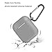 Airpods Case, Coffea AirPods Accessories Shockproof Case Cover Portable & Protective Silicone Skin Cover Case for Apple Airpods Charging Case (Gray)thumb 3