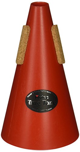 Mutec MHT114 Truetone by Straight Mute for Trumpet - Red Plastic