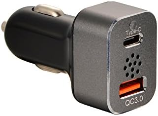 KarstCave Dual USB QC3.0/FCP(HUAWEI) Fast Car Charger Adapter, With air detection Type-C for nintendo switch/Apple iPhone 8/8 Plus/X