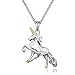 MONBO Unicorn Pendant Necklace