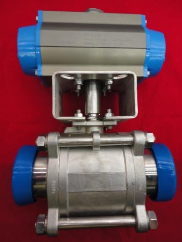 Valbia MOD DA 85 1000W0G Pneumatic Actuator W/Valve 3" P max 8 bar