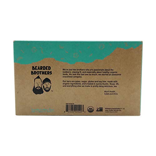 Bearded Brothers Colossal Coconut Mango Energy Bar Raw, Vegan, Gluten