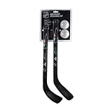 Franklin Sports NHL San Jose Sharks Mini Hockey 2 Piece Player Stick Set