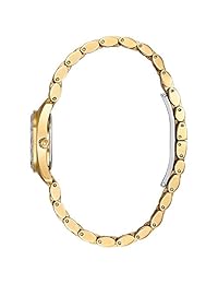 Bulova Mujer 'Swarovski' acero inoxidable de cuarzo reloj Casual, Modelo: dos tono de color (: 98l241)