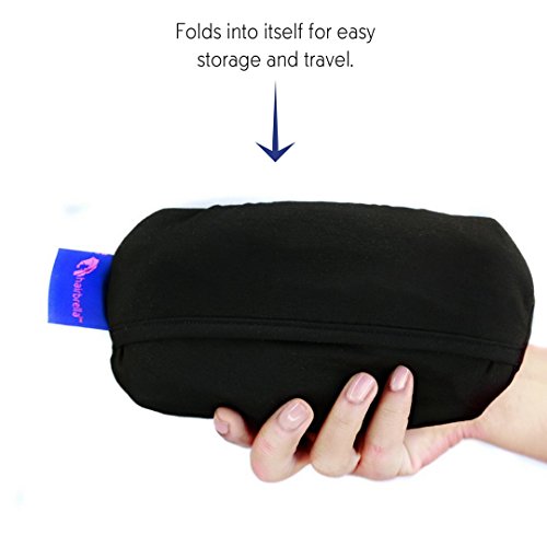 Hairbrella Women's Rain Hat, Waterproof, Sun Protection, Satin-Lined, Packable (Black - Regular)