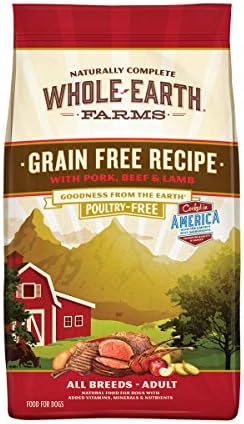 whole earth dog food 25lb