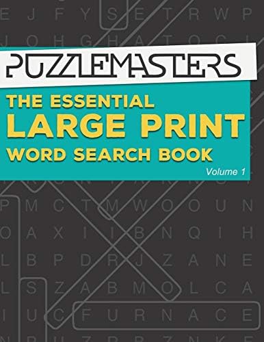 The Essential Large Print Word Search Book: 50 Fun Themed Word Search Puzzles for Adults and Kids