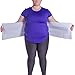BraceAbility Ultra Plus Size Abdominal Tummy Wrap | Compression Stomach Girdle to Slim & Flatten Belly (XL fits 62