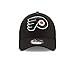 New Era NHL Philadelphia Flyers Adult Bevel Team 9FORTY Adjustable Cap, One Size, Black